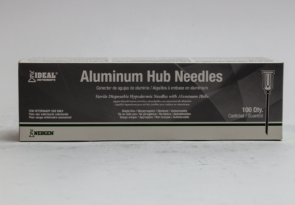 IDEAL AH Needles 14g x 1.5" - Sturdy Aluminum Hub Box/100