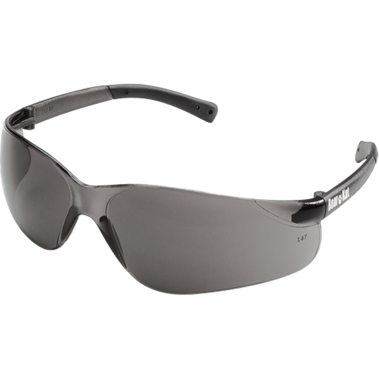 Bear Kat Safety Glasses, Grey/Smoke Lens, Anti-Fog