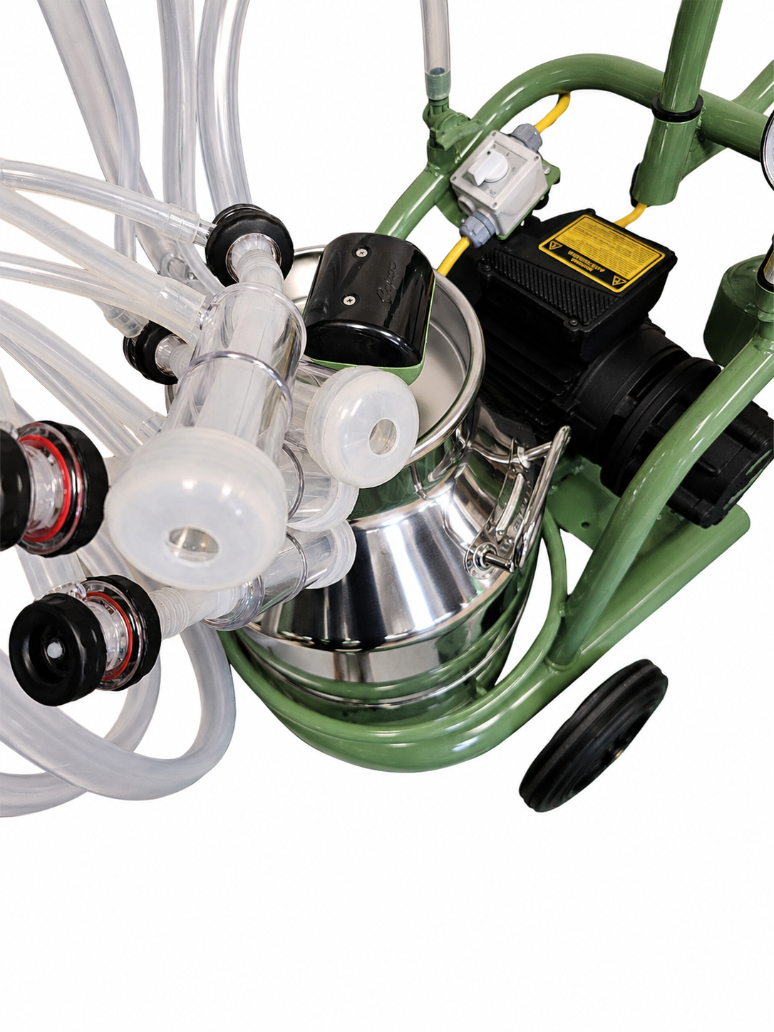Portable milking machine goats