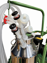 Portable milking machine goats