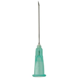 HENKE-JECT Disposable Needles 21g x 1" - Box of 100
