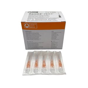 HENKE-JECT Disposable Needles 25g x 5/8" - Box of 100