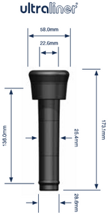 liner Milkrite WS220U corr. 7021-2725-220 GEA set 4 pcs.
