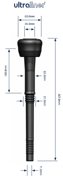 Liner Milkrite BMFMU corr. DKFM Boumatic set 4 pcs.