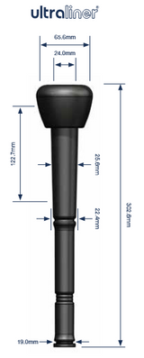 liner Milkrite DL037U corr. 960037-02 DeLaval set 4 pcs.