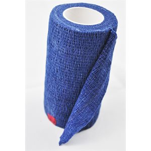 IDEAL SyrFlex Cohesive Bandages 4" - Blue 18pcs