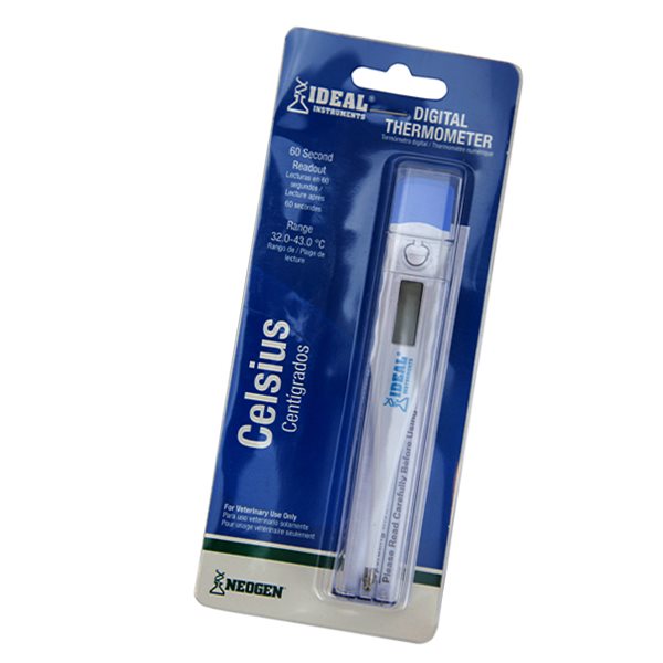 IDEAL Digital Veterinary Thermometer ºC with Case