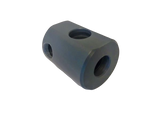 Valves Underblock Single - Gray connector with 1 outlet